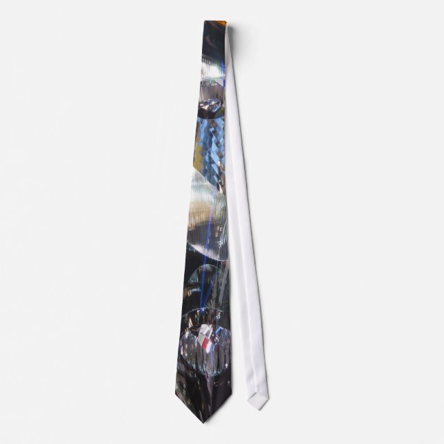 Red Car Headlight Tie (Front)