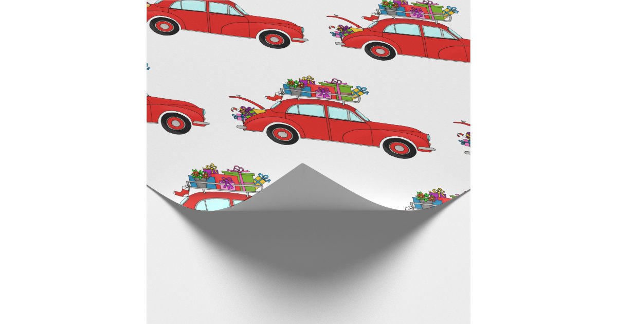 Cars Christmas Wrapping Paper 