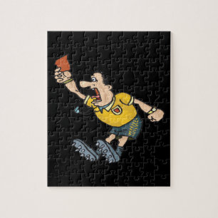 Red Card Jigsaw Puzzle