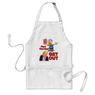 Red Carded Apron