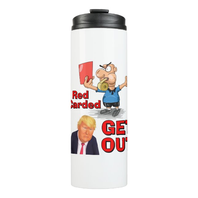 Red Carded Thermal Tumbler (Front)
