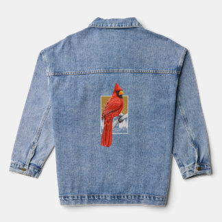 Red Cardinal Bird Watcher Oiseau Observation de la