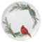 Red Cardinal Christmas Cheer Dinner plate