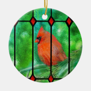 Red Cardinal Christmas Ornament