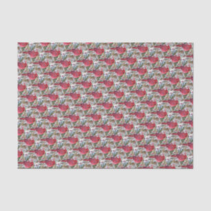 Red Cardinal Christmas Tissue Paper