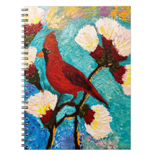 Red Cardinal Notebook