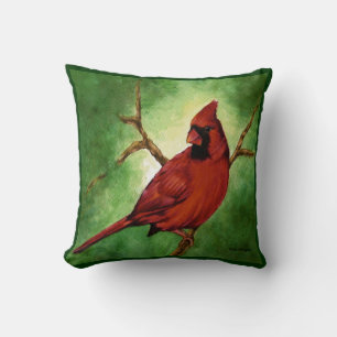 Red Cardinal Pillow