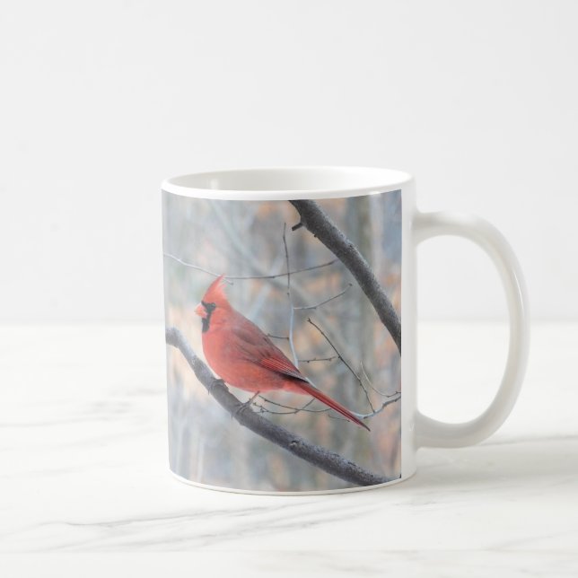 Red Cardinal Profile Mug (Right)