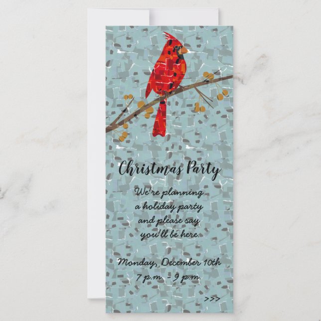 Red Cardinal , the bird of Christmas (Front)