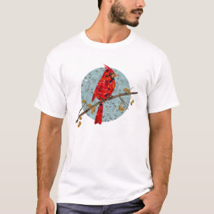 Red Cardinal , the bird of Christmas T-Shirt