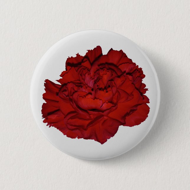 Red Carnation Button (Front)