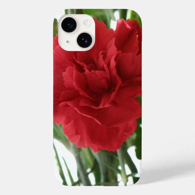 Red Carnation Case-Mate iPhone Case (Back)