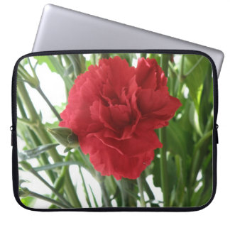 Red Carnation Laptop Bag
