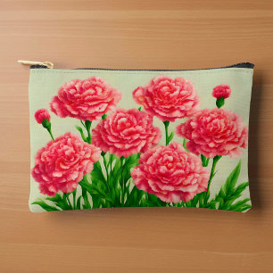 Red Carnations Pouch