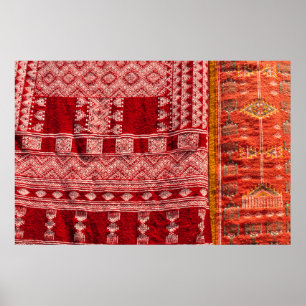 Red Carpet At Market Poster