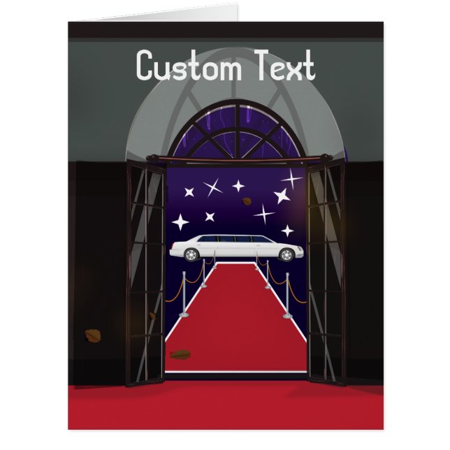 Red Carpet Celebrity Limo (Front)