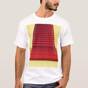 Red Carpet Elegance: Vintage Background. T-Shirt