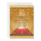 Red Carpet Hollywood Star Gold Sweet 16 Birthday