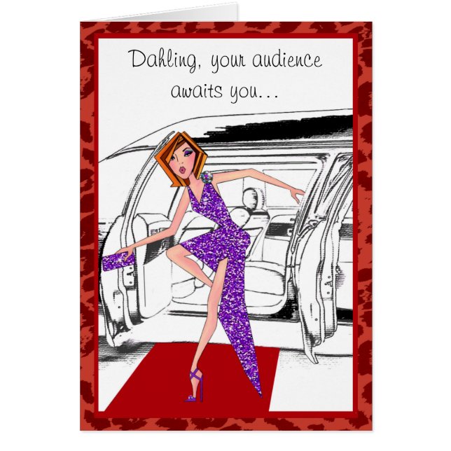 Red Carpet Superstar “Mom” Cards (Front)