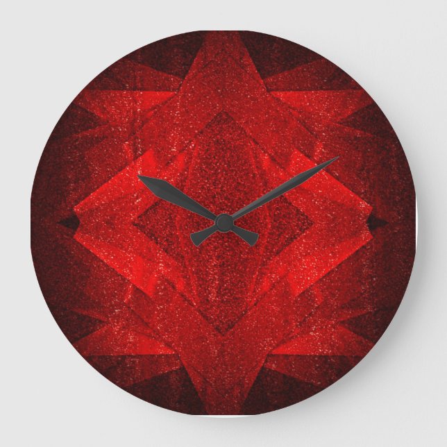 Red Carpet - Wall Clock (Front)