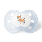 Red Cartoon Shiba Inu