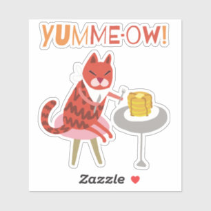 Red Cat and Pancakes /