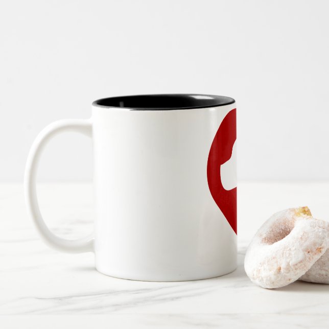 Red Cat On The Mug (With Donut)