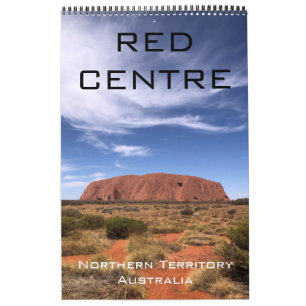 red centre australia 2025 calendar