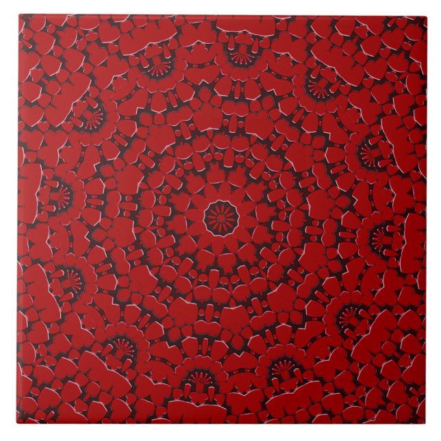 Red Ceramic Tile (Front)