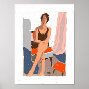 Red Chair Poster