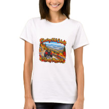 Red_Chasing Fall Colours Smoky Mt T-Shirt