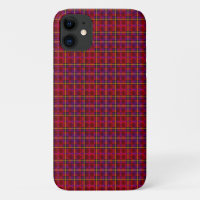 Red Checked Tartan With Sporrans,