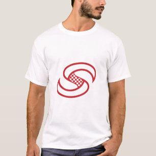 Red Checkered Spiral Spee T-Shirt