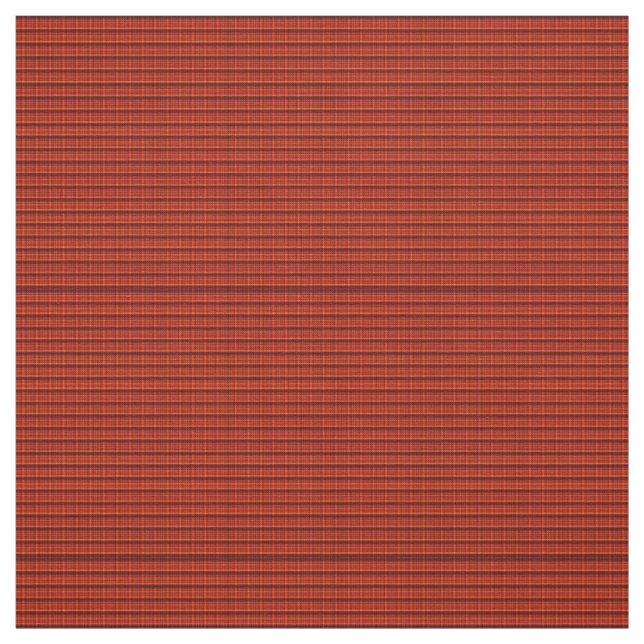 Red Checks Tartan Print, Fabric (Swatch)