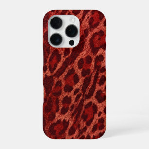 red cheetah iPhone 16 Pro Max Case