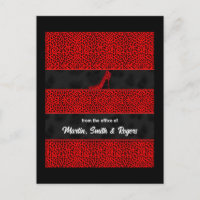 Red Cheetah Print Personalized
