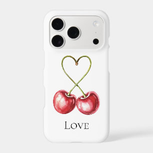 Red Cherries Heart Love
