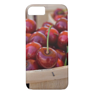 red cherries in produce box Case-Mate iPhone case
