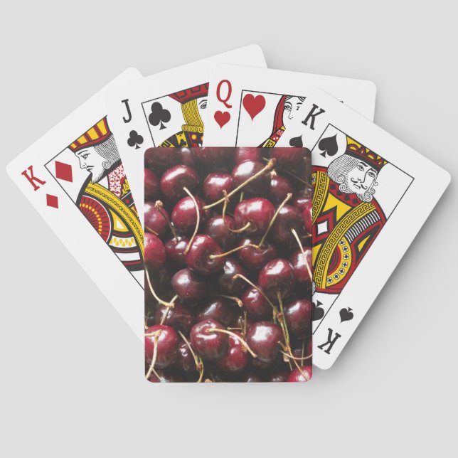 Red Cherries Playing Cards (Back)