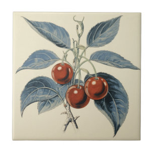 Red Cherries Tile