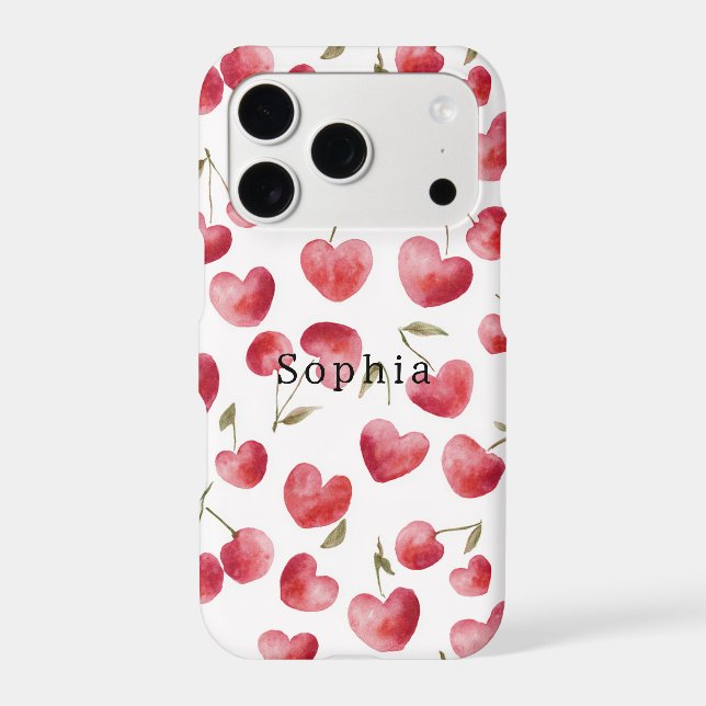 Red Cherry Hearts (Verso)