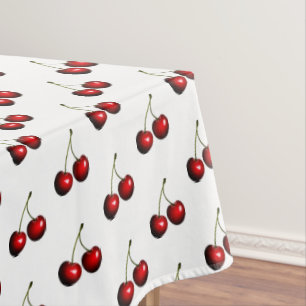 Red Cherry Tablecloth