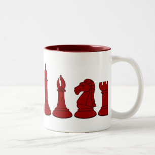 Red Chessmen Mug