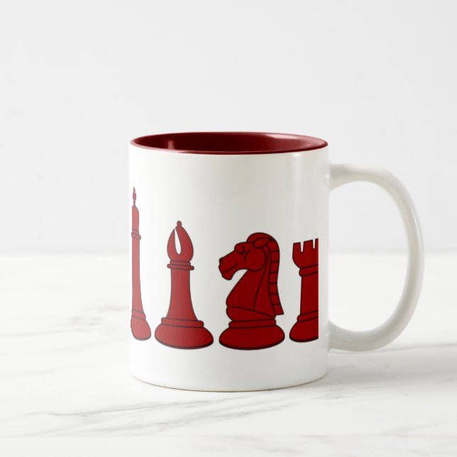 Red Chessmen Mug (Right)