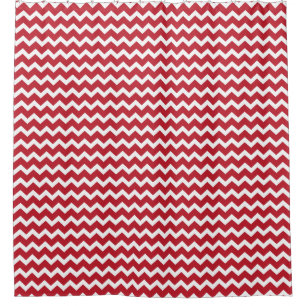 Red Chevron Pattern Holiday Christmas