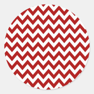 Red Chevron Stickers