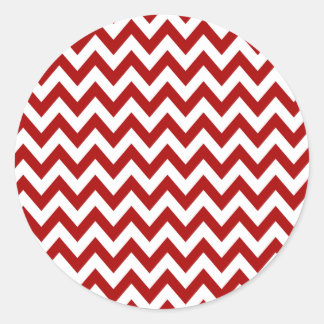 Red Chevron Stickers