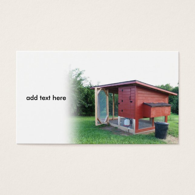 red chicken coop (Front)