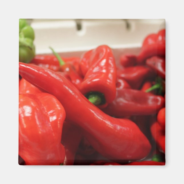 red chili pepper  magnet, kitchen, magnet (Front)