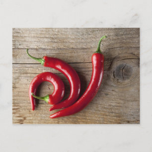 Red Chili Pepper Postcard